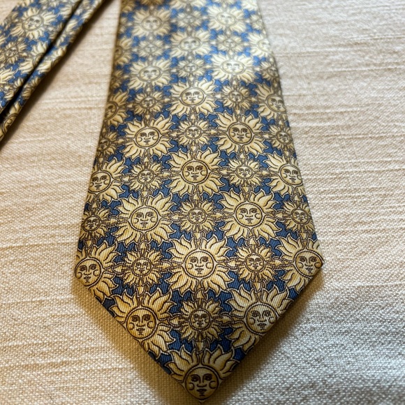 Hermes Sun Silk Necktie - Picture 2 of 5
